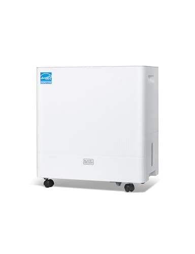 BLACK+DECKER BD22MWSA 22 Pint Dehumidifier (Drain Hose Included)