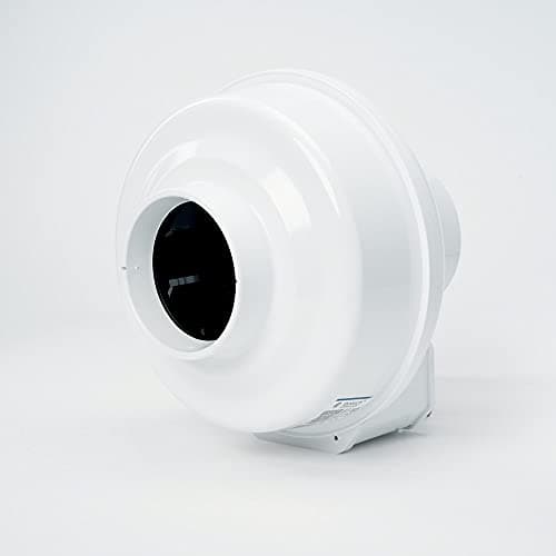 Fantech Rn2 Radon Mitigation Fan (4.5 in Duct, 123 CFM at 0.50 in Static Pressure)