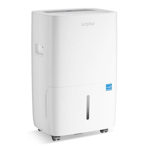 Waykar 80 Pint ENERGY STAR Dehumidifier (Auto Defrost, 30% RH Floor)