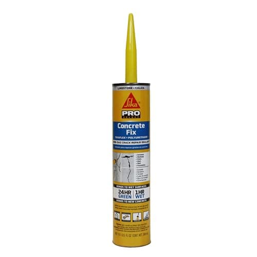 Sika Sikaflex Concrete Fix Crack and Joint Sealant, 10.1 fl oz (Limestone, Urethane)
