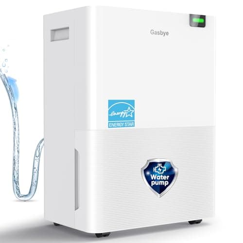 Gasbye DryPrime Dehumidifier with Replaceable Pump (16.5 ft Hose)