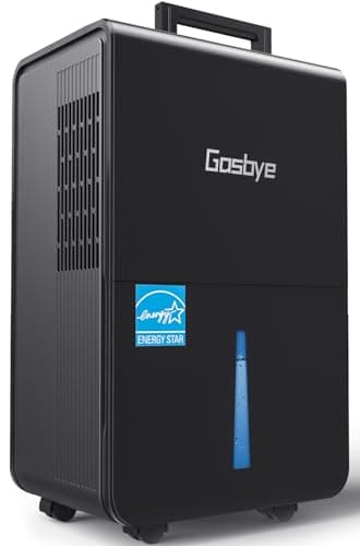 Gasbye DryPrime 2026 ENERGY STAR Dehumidifier (50 Pints at 65°F, Garden-Hose Outlet)