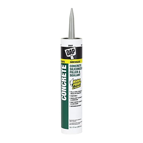 DAP Concrete and Mortar Filler and Sealant, 10.1 oz (Gray, Water Cleanup)