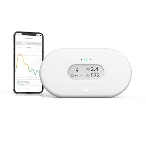Airthings View Plus 2960 (Radon, PM2.5, CO2, VOC, Humidity, Temperature, Pressure; Battery)
