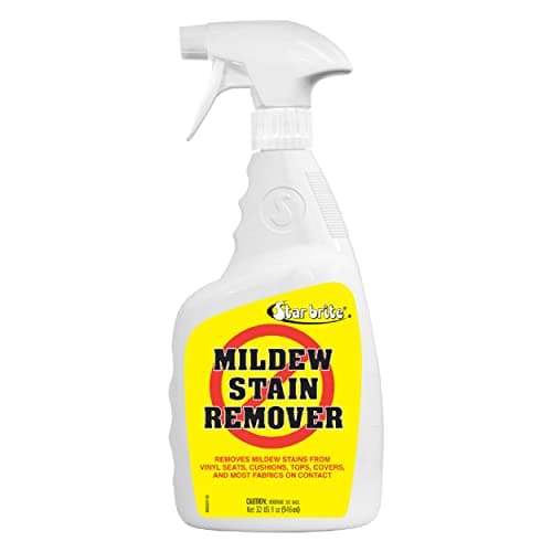 STAR BRITE Mold Stain & Mildew Stain Remover 32 oz (Buffered Bleach, Outdoor Acrylic Fabrics)