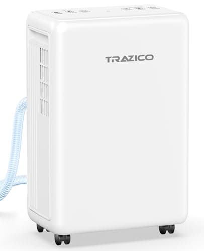 Trazico TZ04-B 30 Pint Compressor Dehumidifier (Quick Dry Mode, Drain Hose)