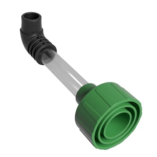EZVAC AC Drain Line Vacuum Adapter (1 in Opening Elbow, Clear Tube)