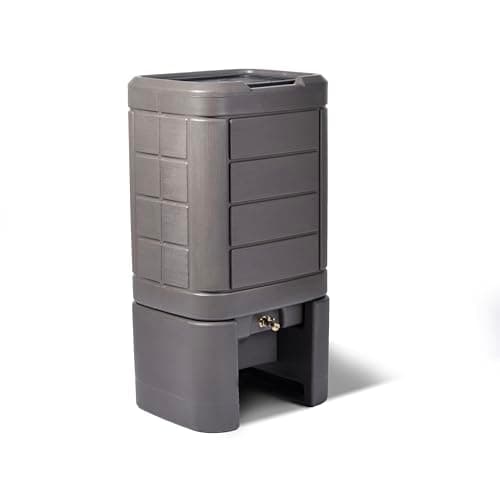 Step2 Lakewood 60-Gallon Rain Barrel with Stand (Brown)