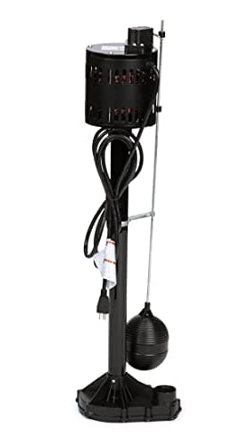 Star 3CEH 1/3 HP Thermoplastic Pedestal Sump Pump (Fits 12 in Pits, 58 GPM, 3.5 A)