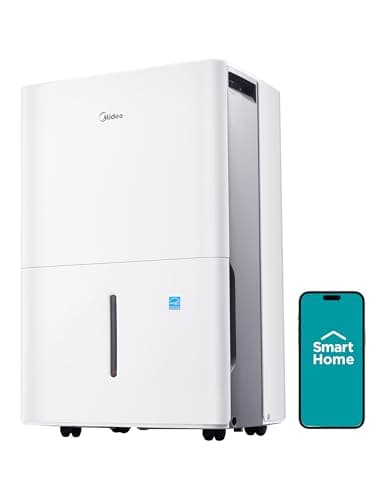 Midea MAD22C1AWS 22 Pint ENERGY STAR Dehumidifier (Wi-Fi, Auto Defrost)