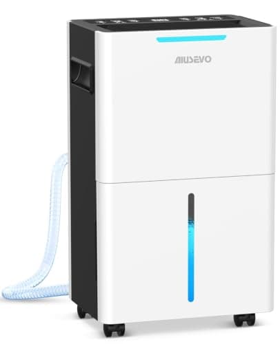 Aiusevo AS280 21 Pint Compressor Dehumidifier (DRY Mode for Clothes, Drain Hose)