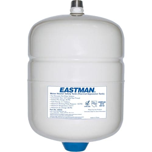 Eastman 60022 2 Gallon Thermal Expansion Tank (3/4 in MIP, 40 psi Pre-Charge, Rated 150 psi and 210°F)