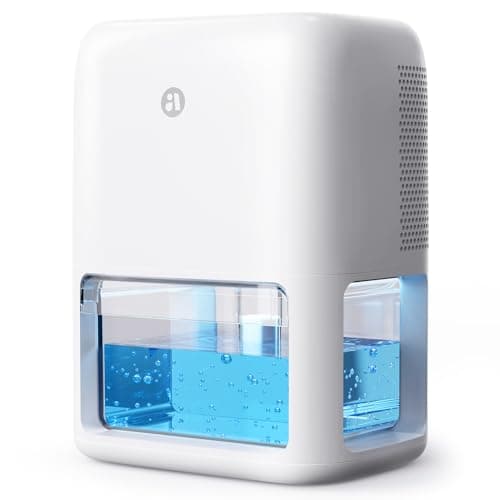 BREEZOME 60 oz Dual-Semiconductor Bathroom Dehumidifier (700 ml/day at 86°F)