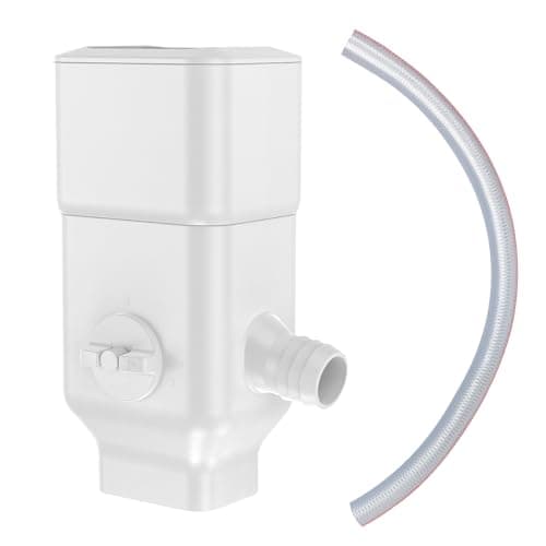 Prestantious Downspout Rainwater Diverter (Fits 3 x 4 and 2 x 3 in Downspouts, 4 ft Hose)