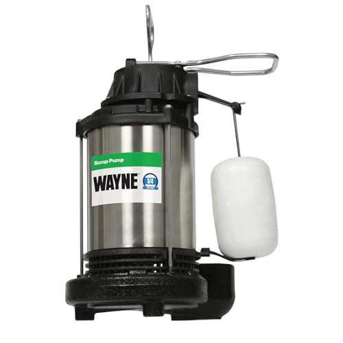 Wayne CDU980E 3/4 HP Submersible Sump Pump (5,490 GPH, Vertical Float)