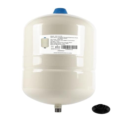 EFIELD 4.5 Gallon Water Heater Expansion Tank (3/4 in MNPT, Potable Water Certified, TANK002)
