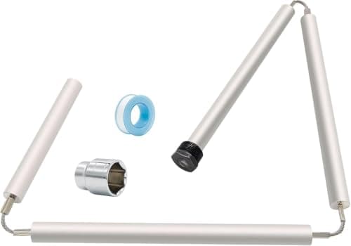 yrjns 44 in Flexible Magnesium Anode Rod (Four Hinged Segments Under 12 in, 3/4 in NPT)
