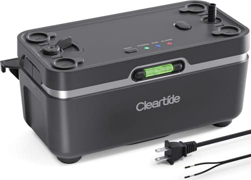 Cleartide Condensate Pump (25 dB Claimed, 144 GPH, 27.8 ft Lift, Brushless Motor)