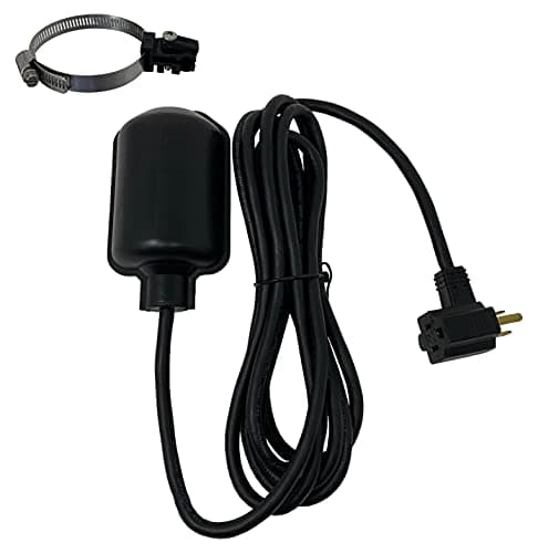 PumpSpy 10 ft Piggyback Tethered Float Switch (10 A at 120 VAC, Normally Open)