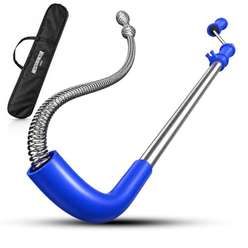Meisterfaktur 6 ft Toilet Auger (Silicone Bowl Protection)