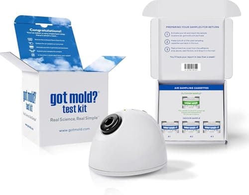 GOT MOLD? 3-Room Air Test Kit (BioVac Pump + Lab Analysis)
