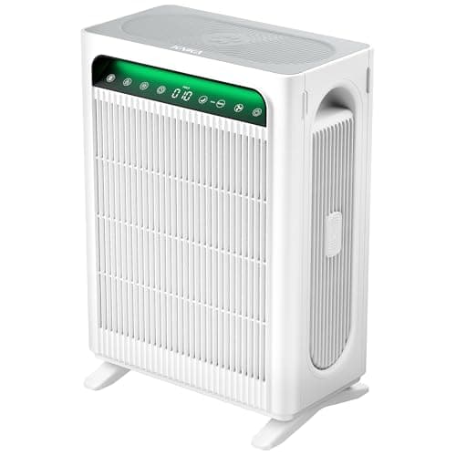 KNKA APH4000 Air Purifier (AHAM-Verified 226 CFM CADR, Carbon in Two Cartridges)