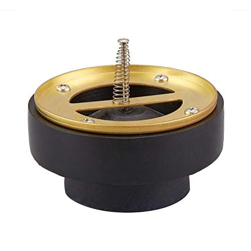 Minimprover 4-F Float Flood-Guard (4 in Floor-Drain Backwater Valve, Brass)