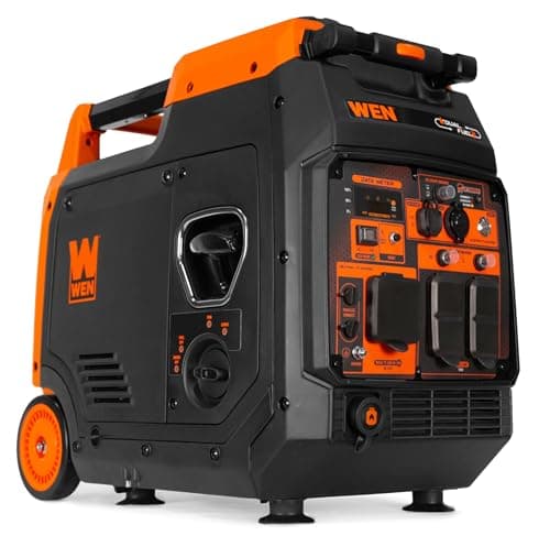 WEN DF480iX 4800-Watt Dual Fuel Inverter Generator (4,000 Rated Watts, Electric Start, CO Watchdog)