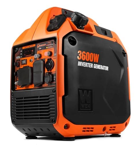 WEN DF360iX 3600-Watt Dual Fuel Inverter Generator (2,900 Rated Watts on Gas, CO Watchdog)