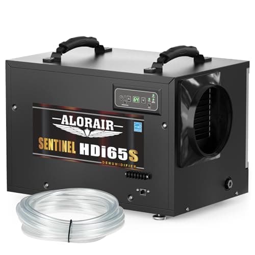 ALORAIR 120 PPD ENERGY STAR Crawl Space Dehumidifier with Pump (55 Pints/Day AHAM, 19.6 ft Lift, 1,300 Sq Ft)