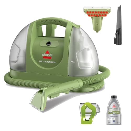 BISSELL Little Green Multi-Purpose Portable Carpet Cleaner 1400B (48 oz Clean Water Tank)
