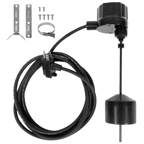 WASSERMANN Vertical Float Switch (Piggyback Plug, 16 A, 115 V, 10 ft Cable)