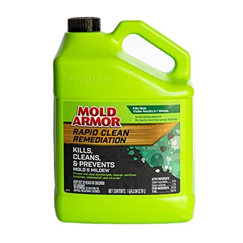 Mold Armor Rapid Clean Remediation, 1 Gallon (Kills, Cleans and Prevents on Hard Surfaces)