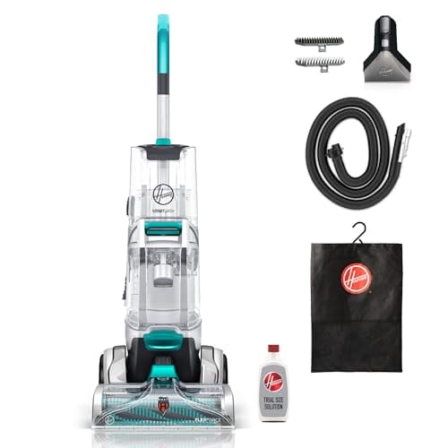 Hoover SmartWash+ Automatic Carpet Cleaner (Push to Clean, Pull to Dry)