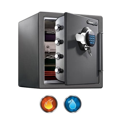 SentrySafe STW123GDC 1.23 cu ft Fireproof Waterproof Safe (Digital Keypad, 1 Hour at 1,700°F, 24 Hours in 8 in of Water)