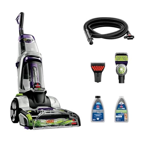 BISSELL ProHeat 2X Revolution Pet Pro Plus Carpet Cleaner 3588F (Dual Brushes, Express Clean Mode)