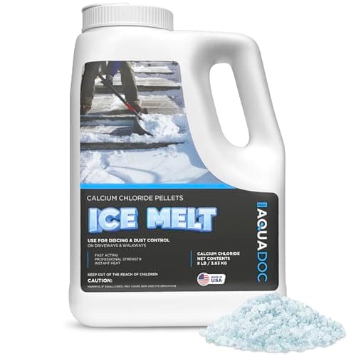AquaDoc Calcium Chloride Ice Melt, 8 lb (Rated to -25°F)