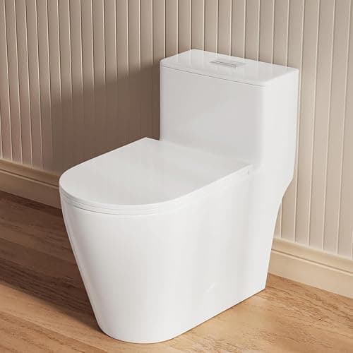 Casta Diva Elongated One Piece Toilet (MaP 1,000 g, Dual Flush 1.1/1.6 GPF, 17 in Seat Height)