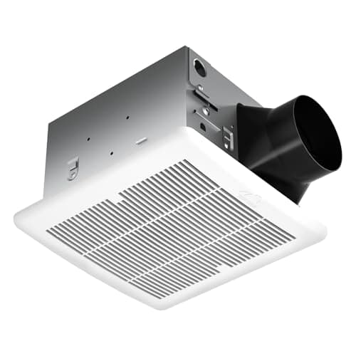 Tech Drive Bathroom Fan With Humidity Sensor (110 CFM, 1.5 Sones, 4 in Duct)