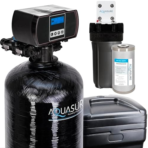 Aquasure Harmony Series 70,000 Grain Whole House Water Softener (Fine Mesh Resin for Iron)