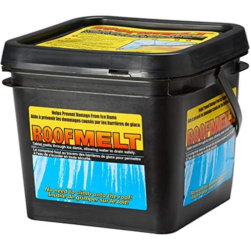 Roof Melt by KMI Snow and Ice Melting Tablets, 14 lb