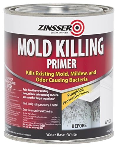 Zinsser Mold Killing Primer, Quart (Water-Based, EPA Reg. No. 87469-1-69587)