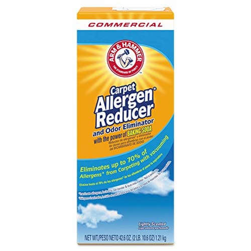Arm & Hammer Carpet & Room Allergen Reducer & Odor Eliminator, 42.6 oz Shaker Box (Baking Soda Powder)