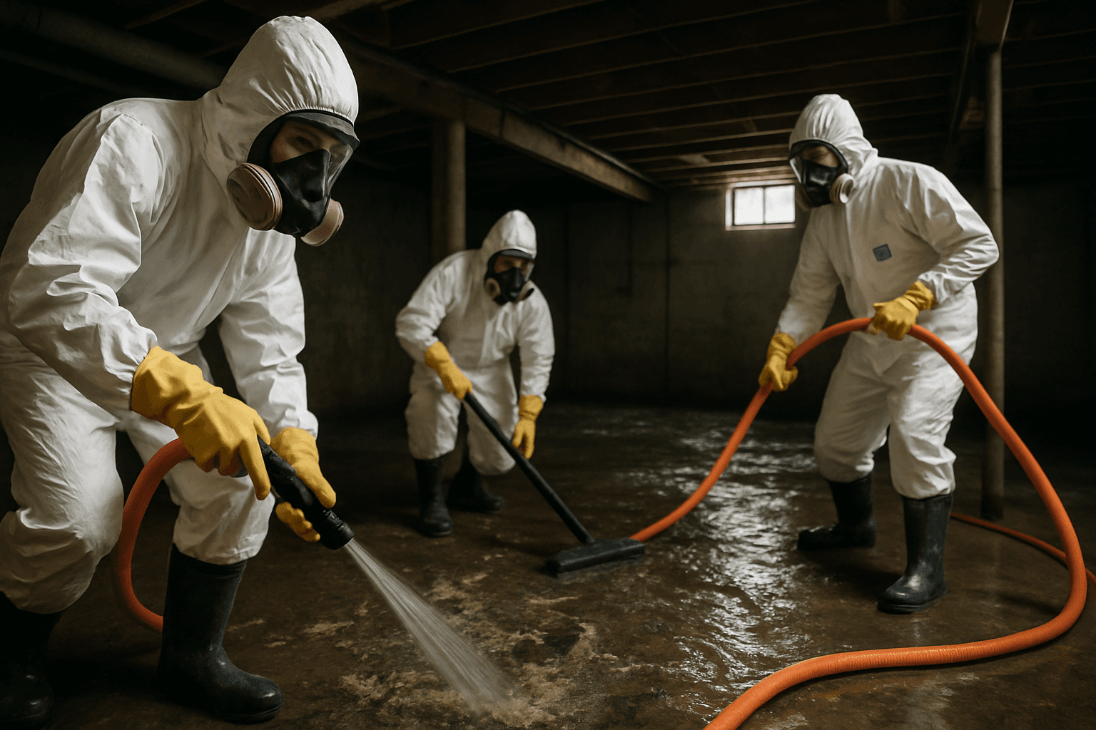 Sewage Backup Cleanup