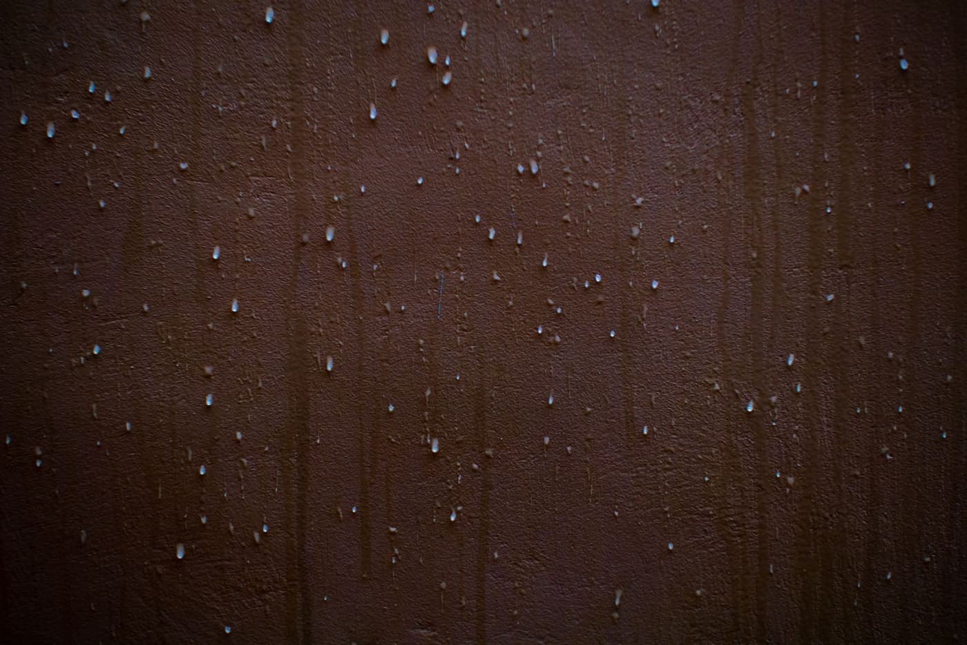Condensation and moisture on a basement wall indicating high relative humidity