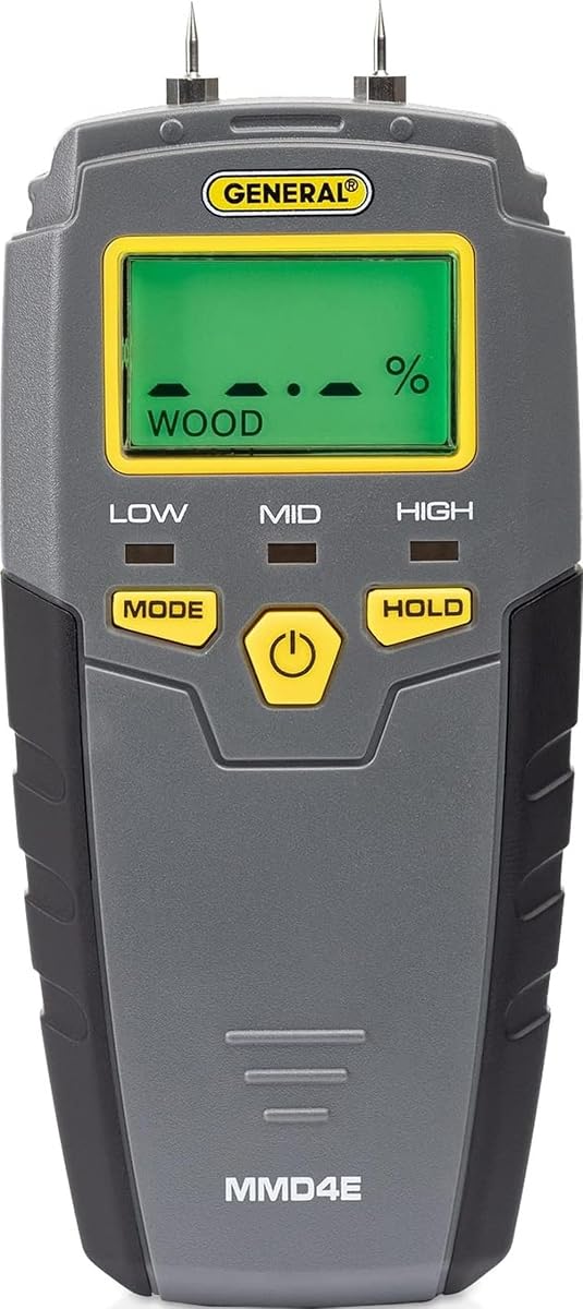 General Tools MMD4E Digital Moisture Meter