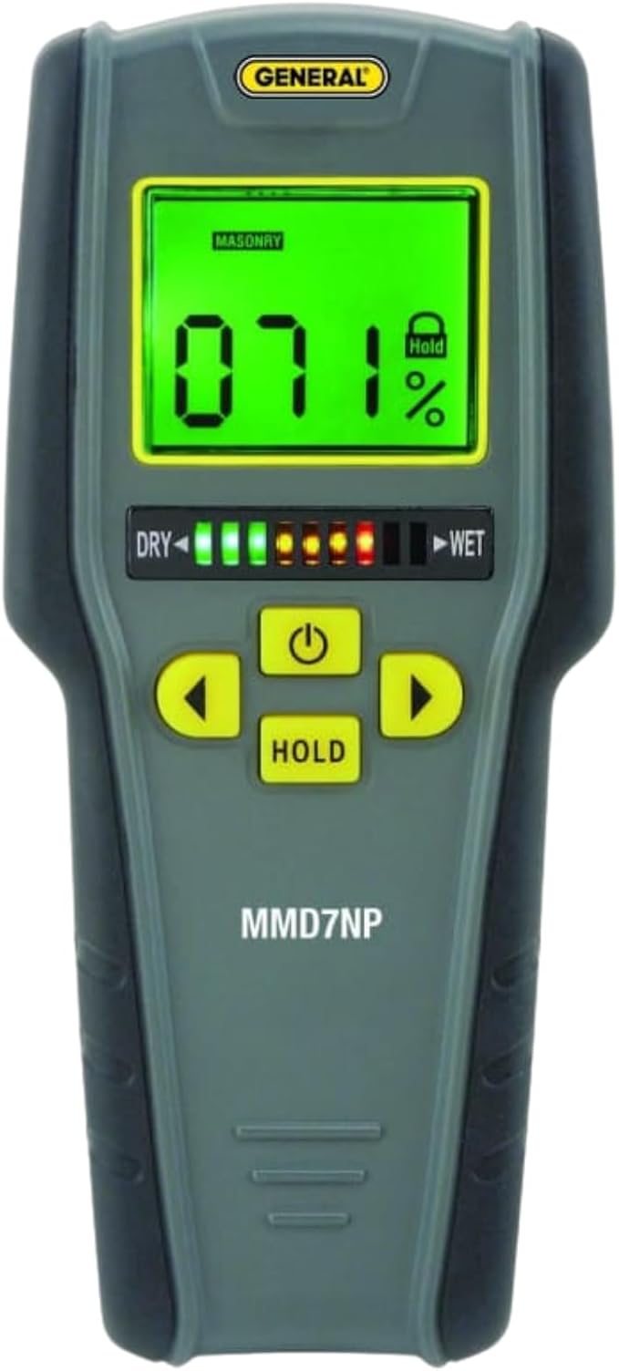 General Tools MMD7NP Pinless Moisture Meter